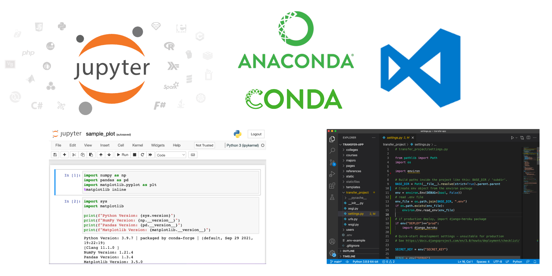 Conda channels. Oct в питоне. Anaconda Python.